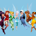 Das Tinkerbell and the Mysterious Winter Woods Wallpaper 128x128