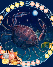 Sfondi Cancer Zodiac 176x220