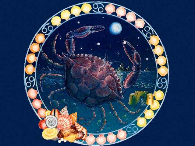 Das Cancer Zodiac Wallpaper 640x480