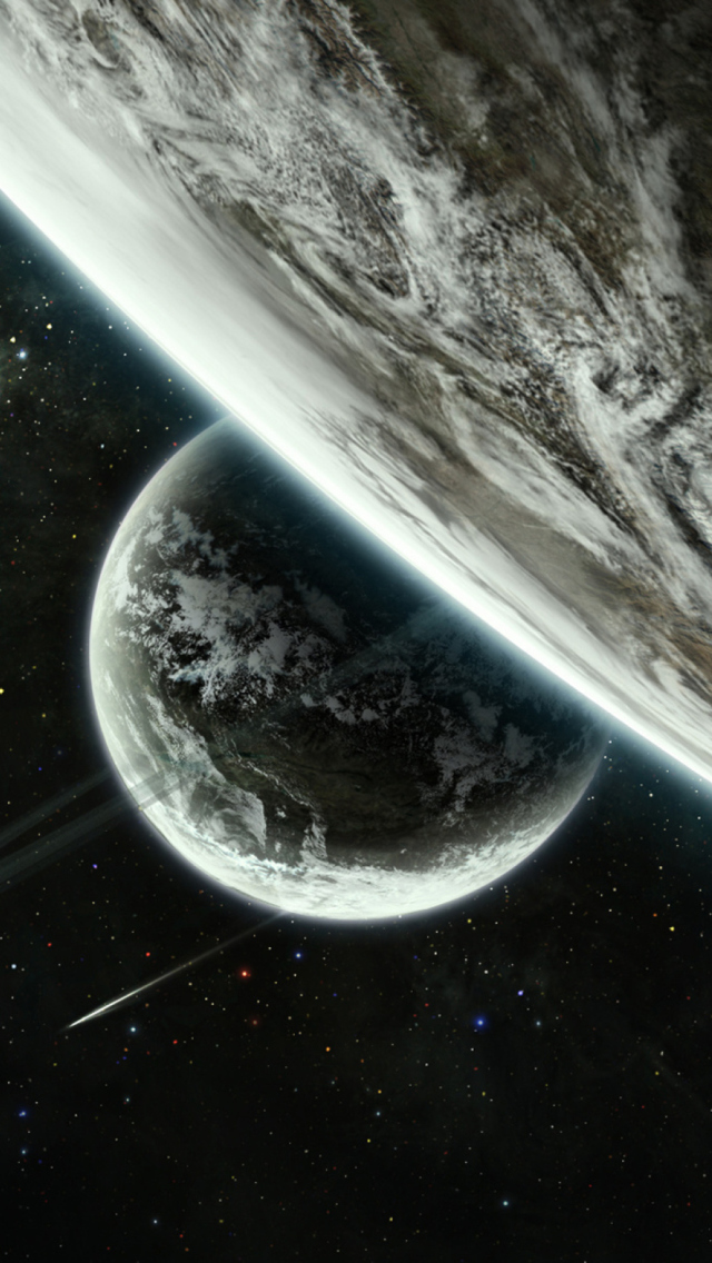 Fondo de pantalla Planets And Stars 640x1136
