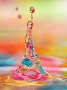 Colorful Drops wallpaper 132x176