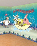 Spongebob Happy Birthday wallpaper 128x160