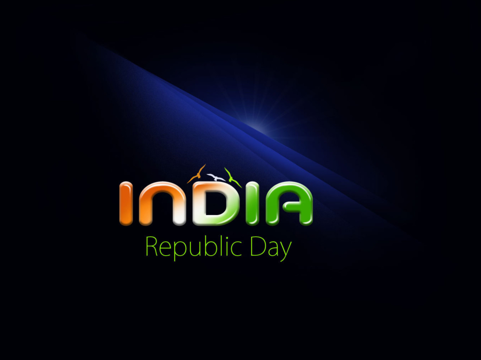 Das Republic Day India 26 January Wallpaper 1600x1200