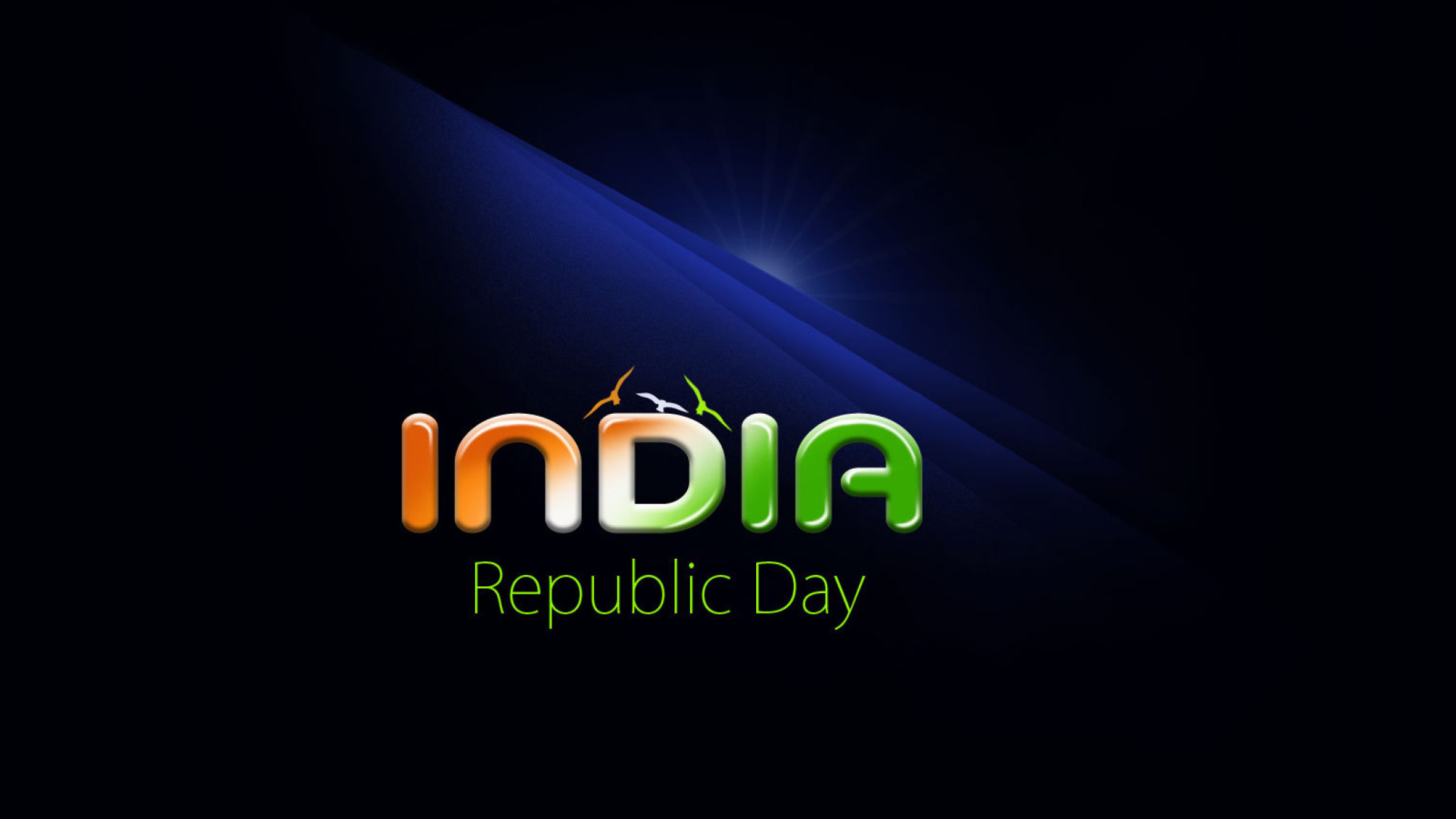Sfondi Republic Day India 26 January 1600x900