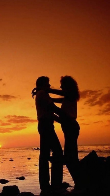 Sunset Love wallpaper 360x640