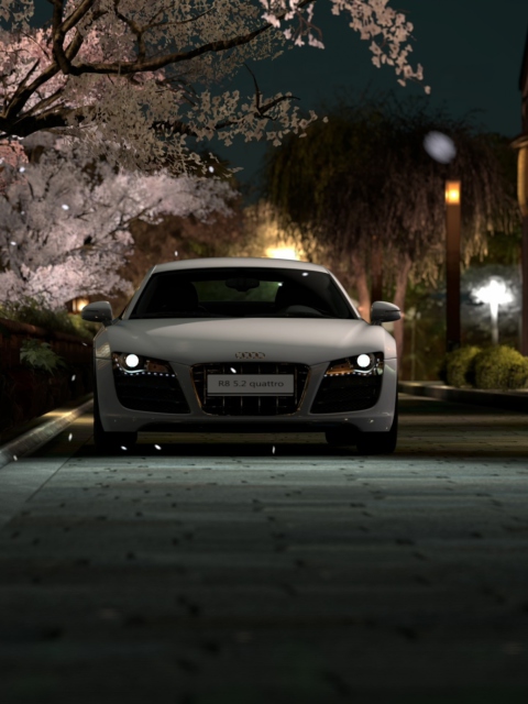 Audi R8 screenshot #1 480x640