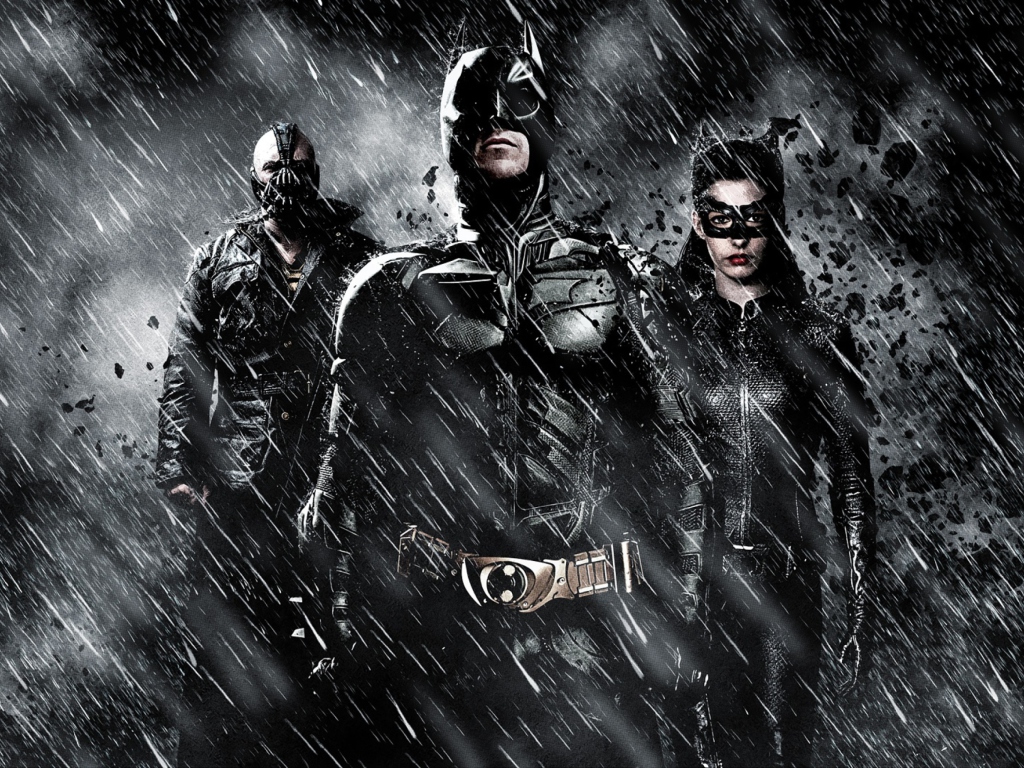 Das The Dark Knight Rises Movie Wallpaper 1024x768