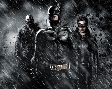 Обои The Dark Knight Rises Movie 220x176
