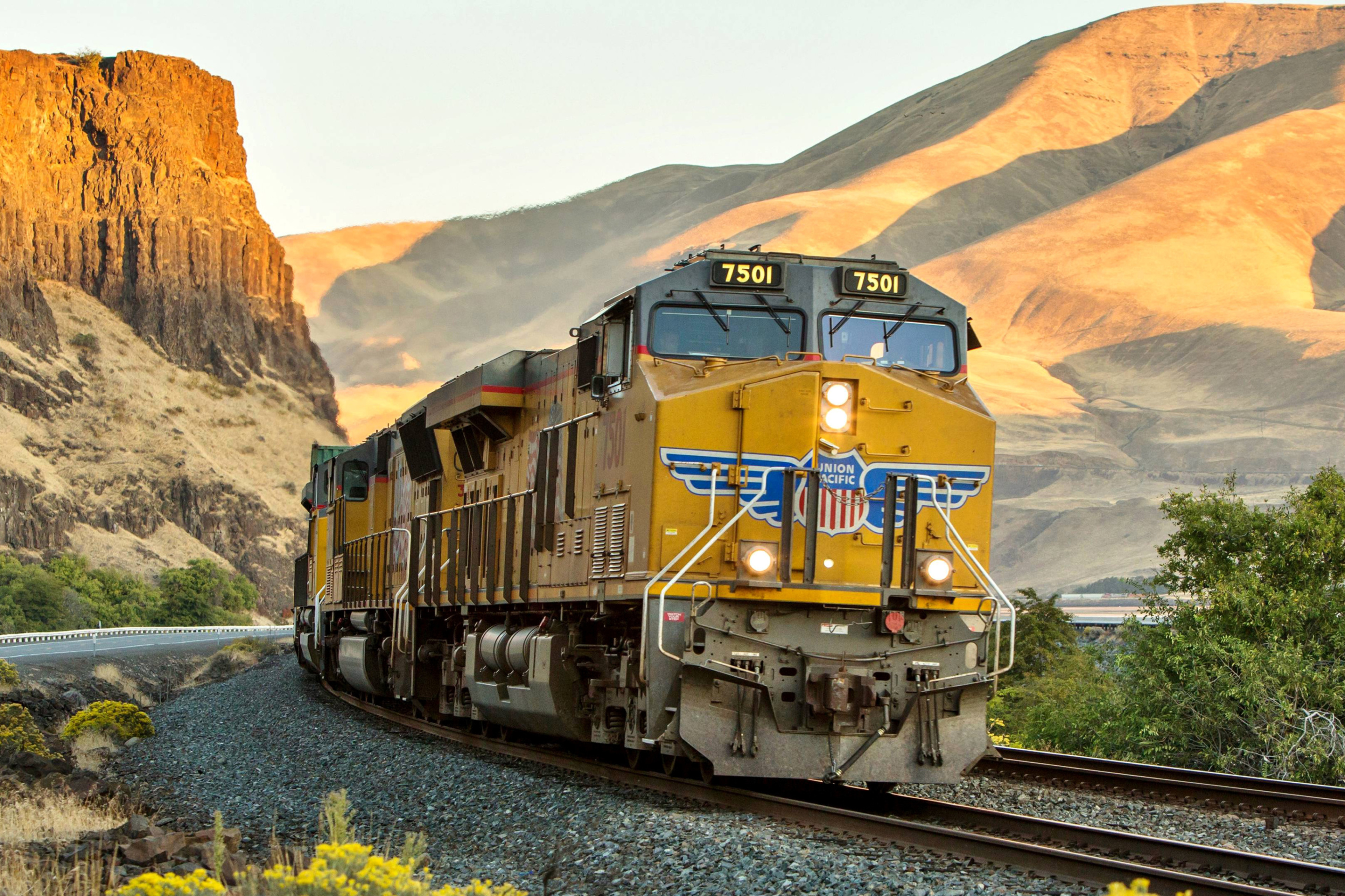 Fondo de pantalla Union Pacific Train 2880x1920