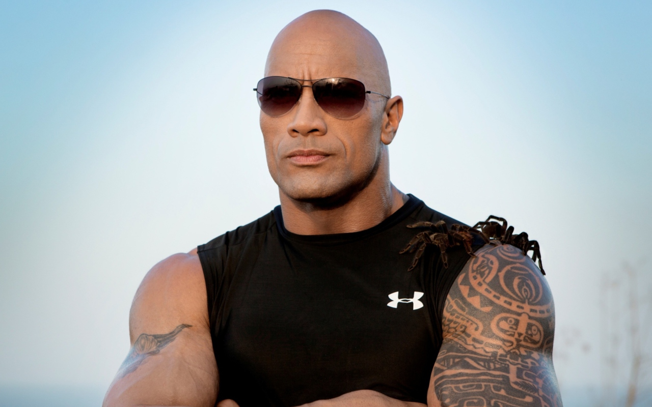 Dwayne Johnson wallpaper 1280x800