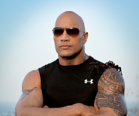 Das Dwayne Johnson Wallpaper 480x400