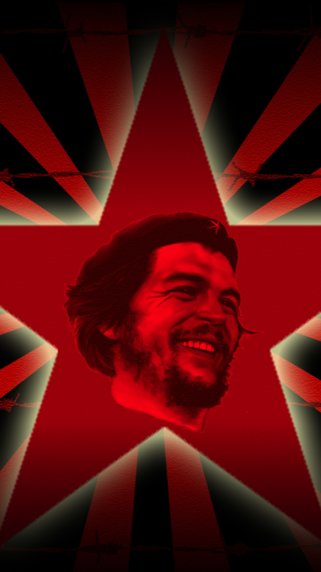 Обои Marxist revolutionary Che Guevara 1080x1920