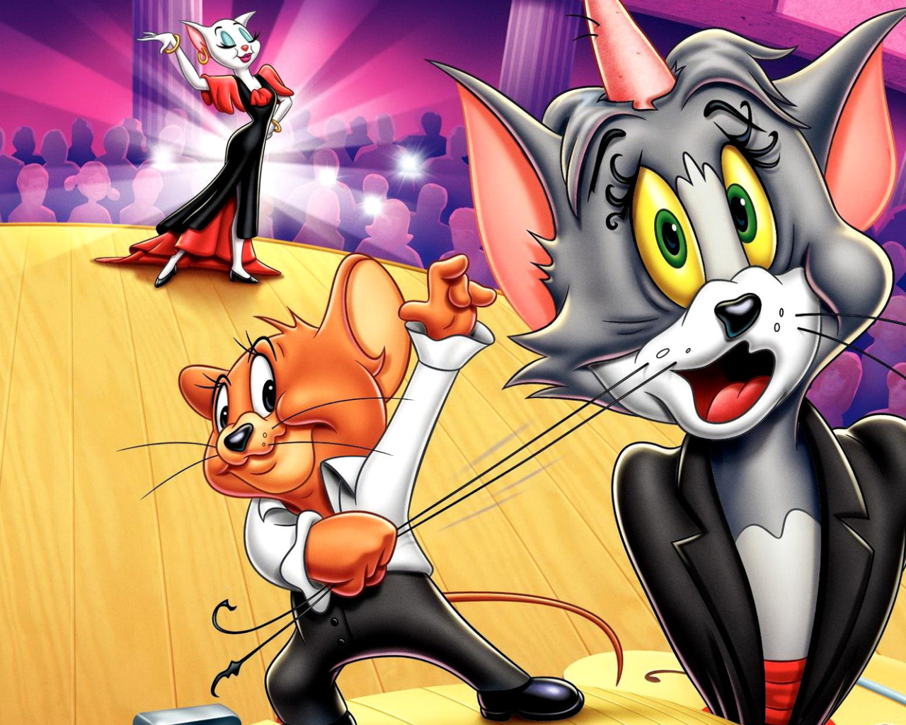 Обои Tom and Jerry 1280x1024