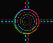 Hypnotic Neon Lights screenshot #1 176x144