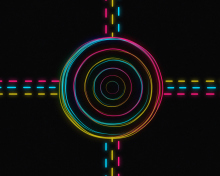 Hypnotic Neon Lights screenshot #1 220x176