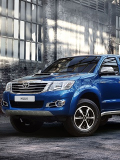 Toyota Hilux HDR wallpaper 240x320