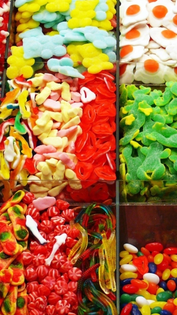 Jelly Sweets wallpaper 360x640