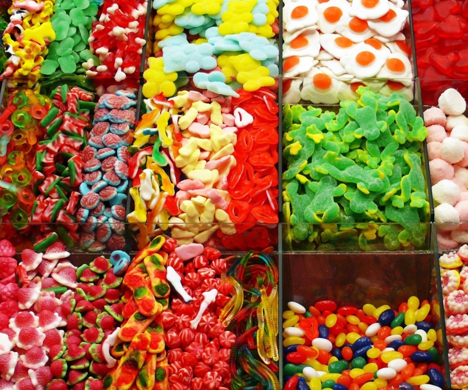 Jelly Sweets wallpaper 960x800