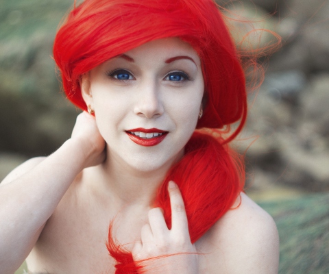 Super Bright Red Hair screenshot #1 480x400