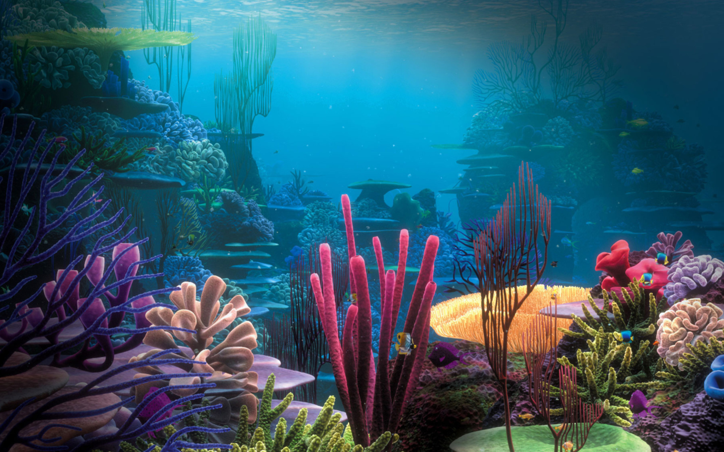 Screenshot №1 pro téma Underwater 1440x900