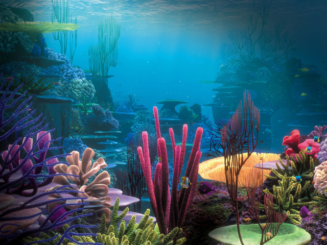Fondo de pantalla Underwater 640x480