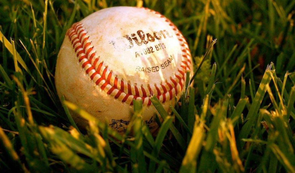 Baseball Ball wallpaper 1024x600