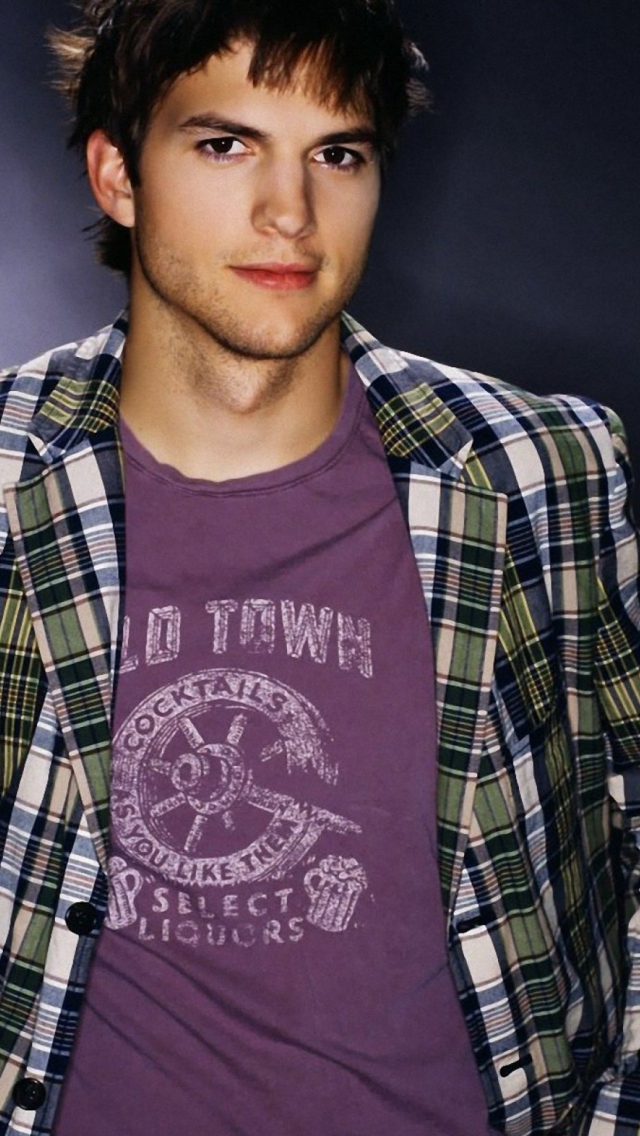 Fondo de pantalla Ashton Kutcher 640x1136