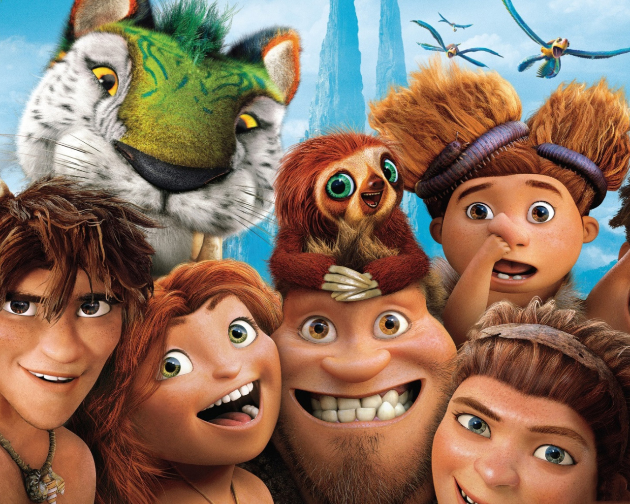 The Croods wallpaper 1280x1024