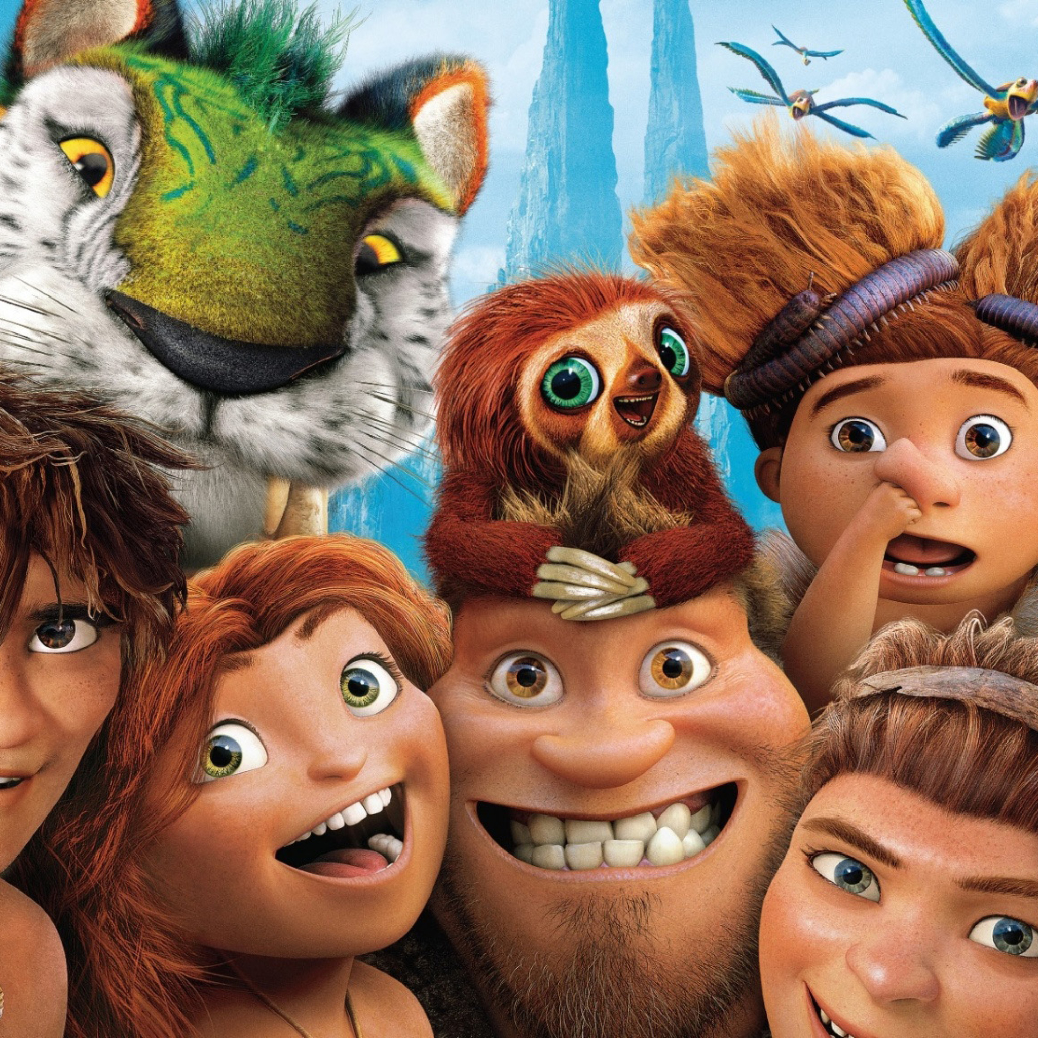 The Croods wallpaper 2048x2048