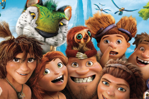 The Croods wallpaper 480x320