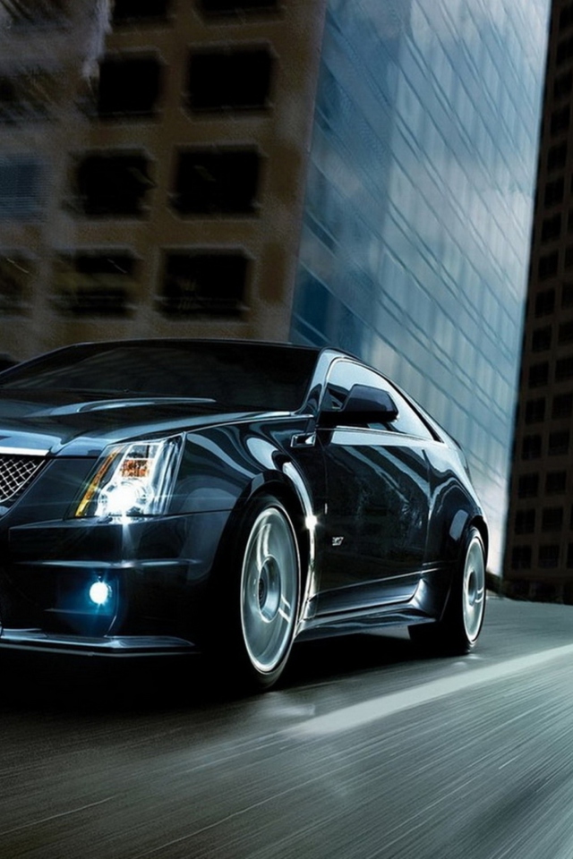 Fondo de pantalla Cadillac HQ 640x960