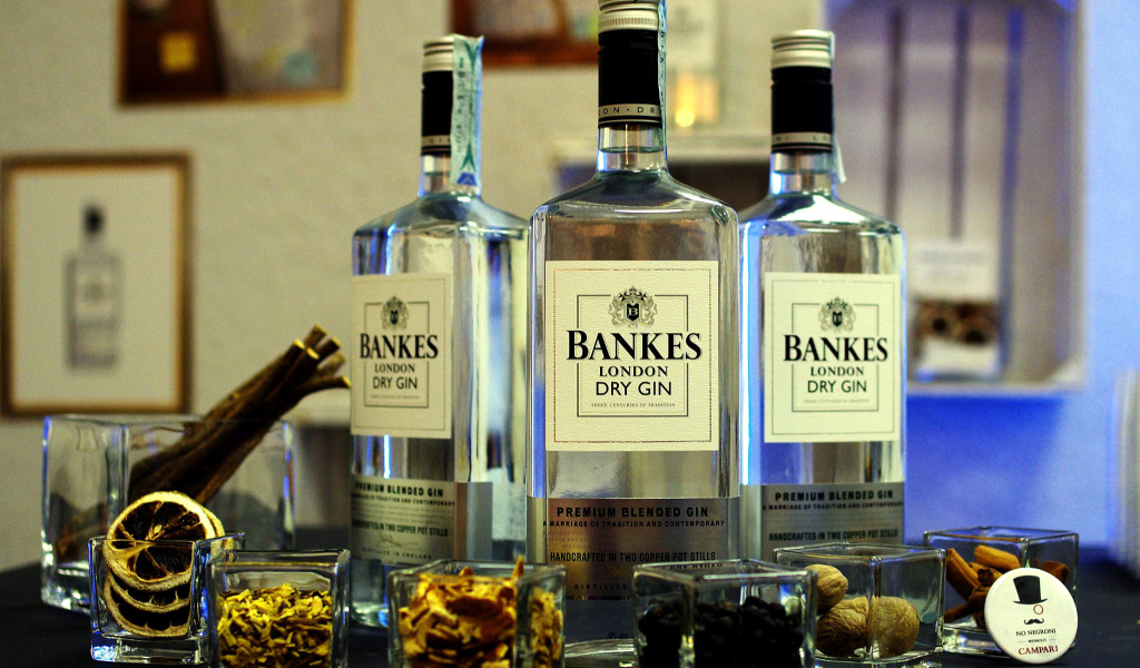 Das Dry Gin Bankers Wallpaper 1024x600