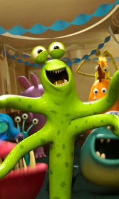 Screenshot №1 pro téma Monsters University 240x400