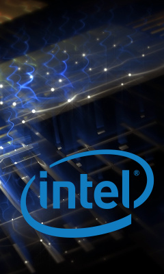 Intel i7 Processor wallpaper 240x400