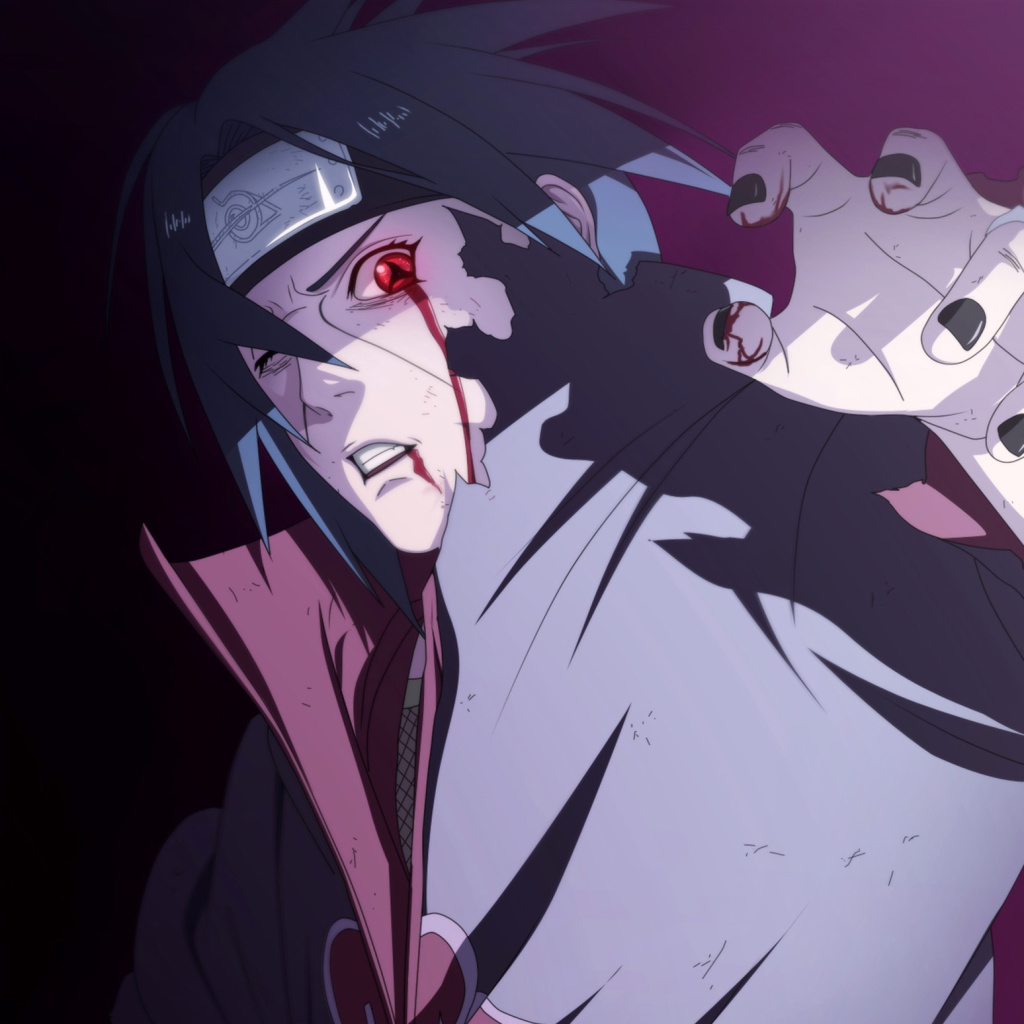 Screenshot №1 pro téma Naruto and Itachi 1024x1024