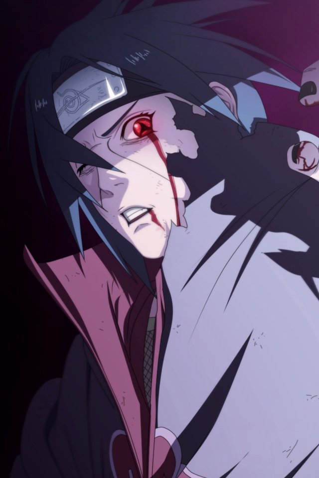 Fondo de pantalla Naruto and Itachi 640x960