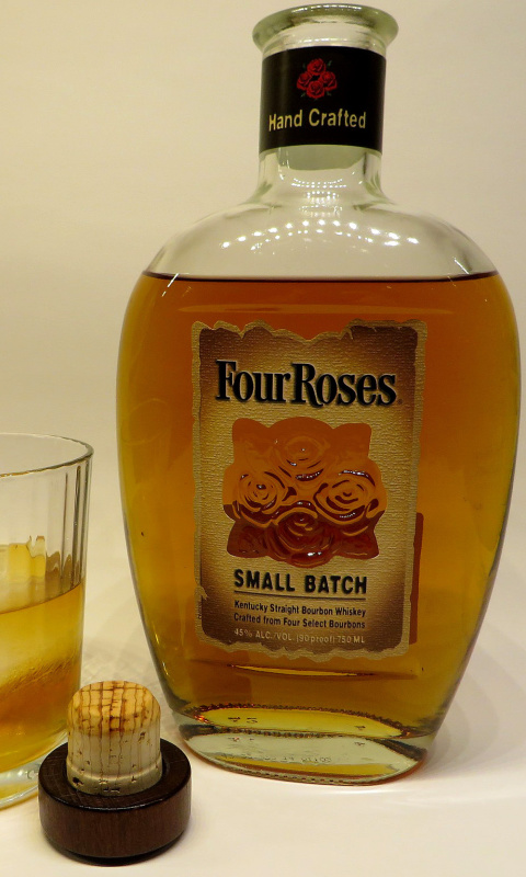 Das Four Roses Bourbon Wallpaper 480x800