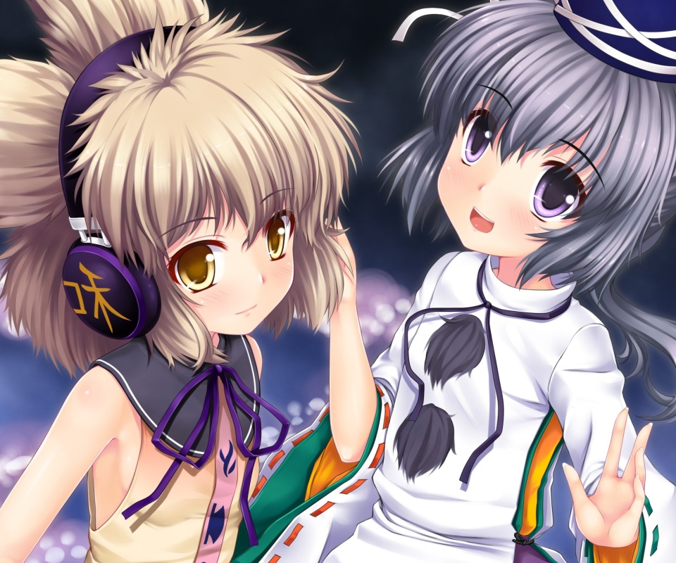 Mononobe no Futo from Touhou Project screenshot #1 960x800