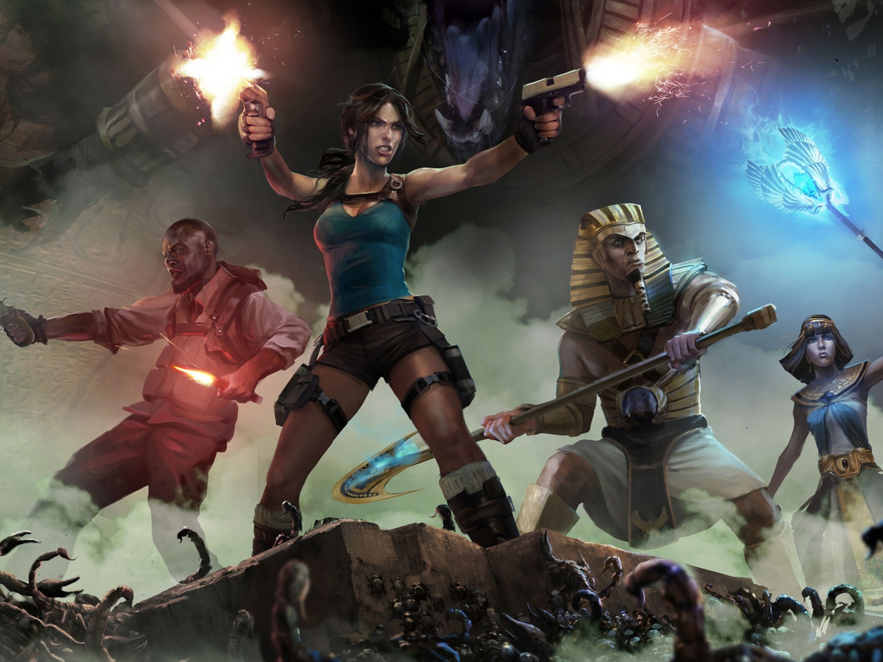 Das Lara Croft & Temple Of Osiris Wallpaper 1280x960