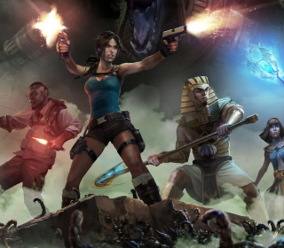 Free Lara Croft & Temple Of Osiris Picture for iPad