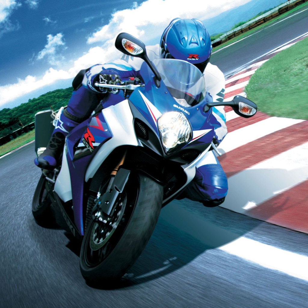 Moto GP Suzuki wallpaper 1024x1024