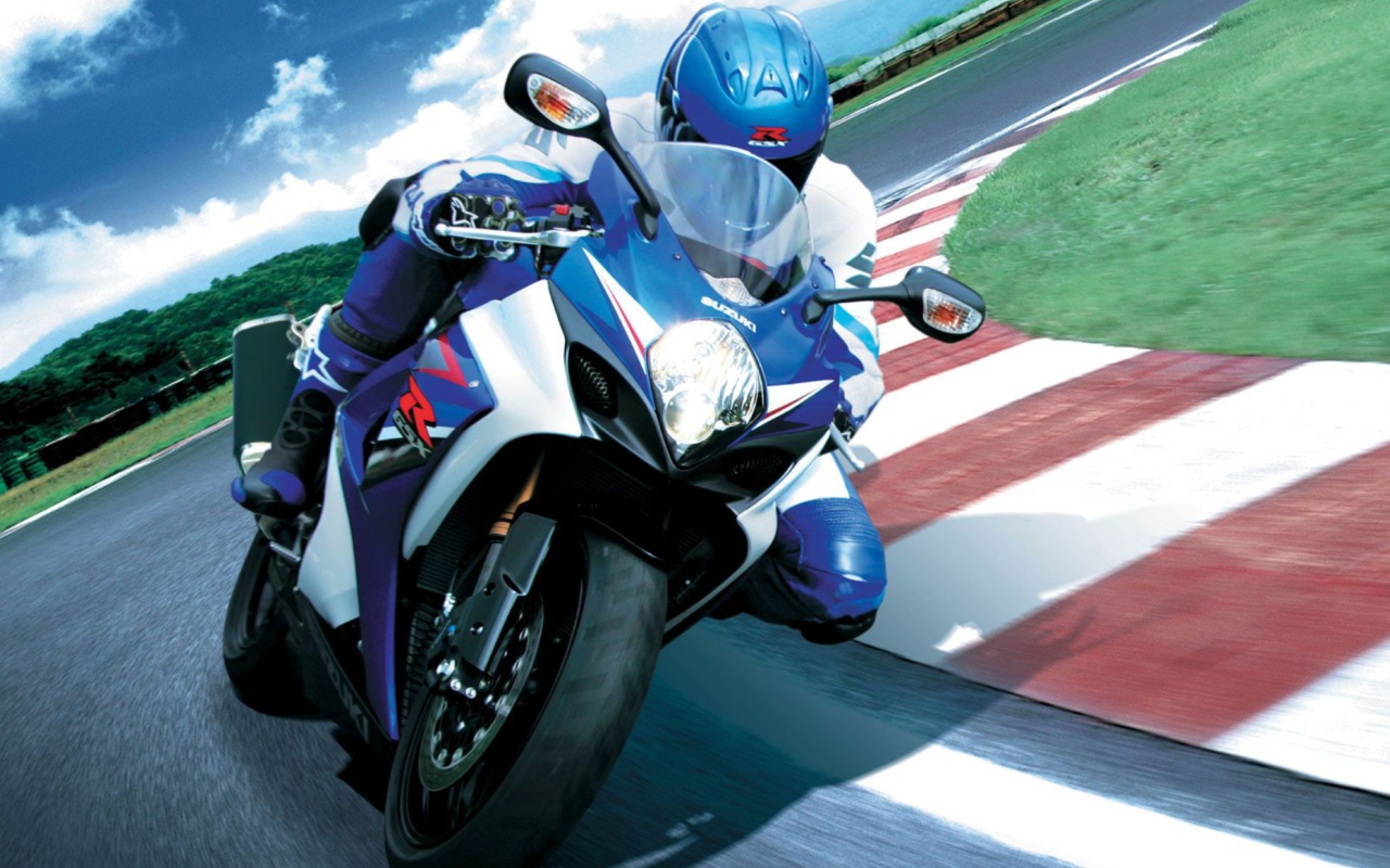 Screenshot №1 pro téma Moto GP Suzuki 1280x800