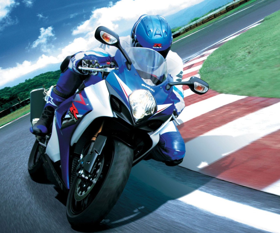 Screenshot №1 pro téma Moto GP Suzuki 960x800