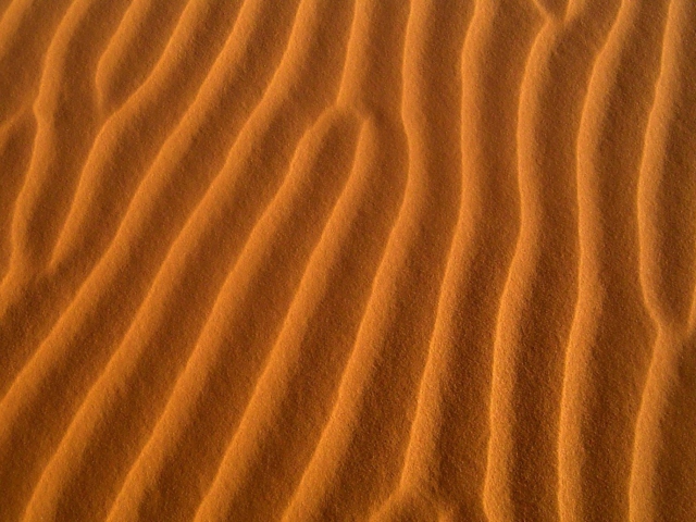 Das Sand Waves Wallpaper 640x480
