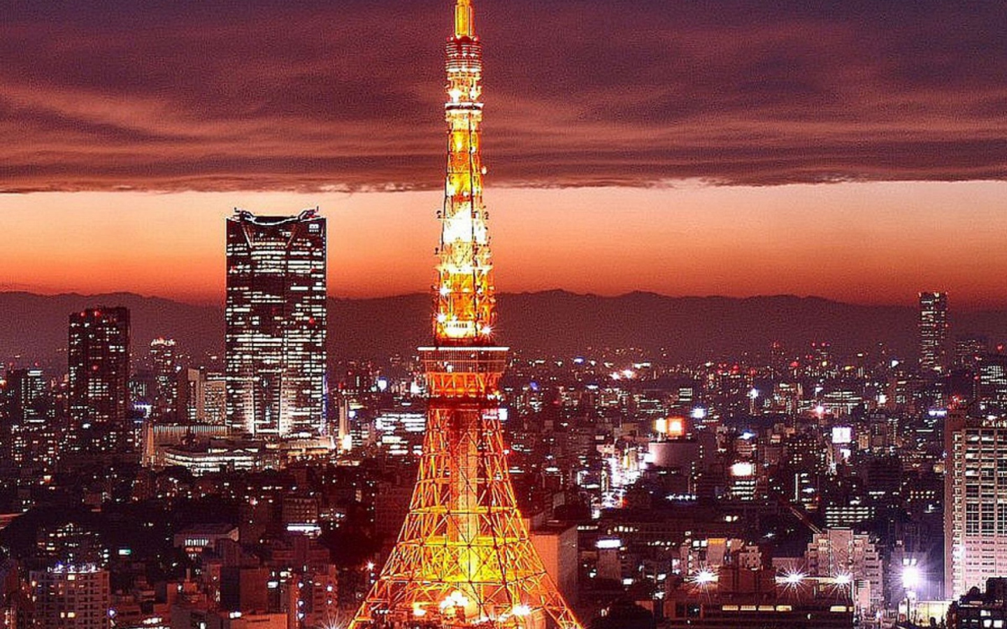 Fondo de pantalla Tower Tokyo 1440x900