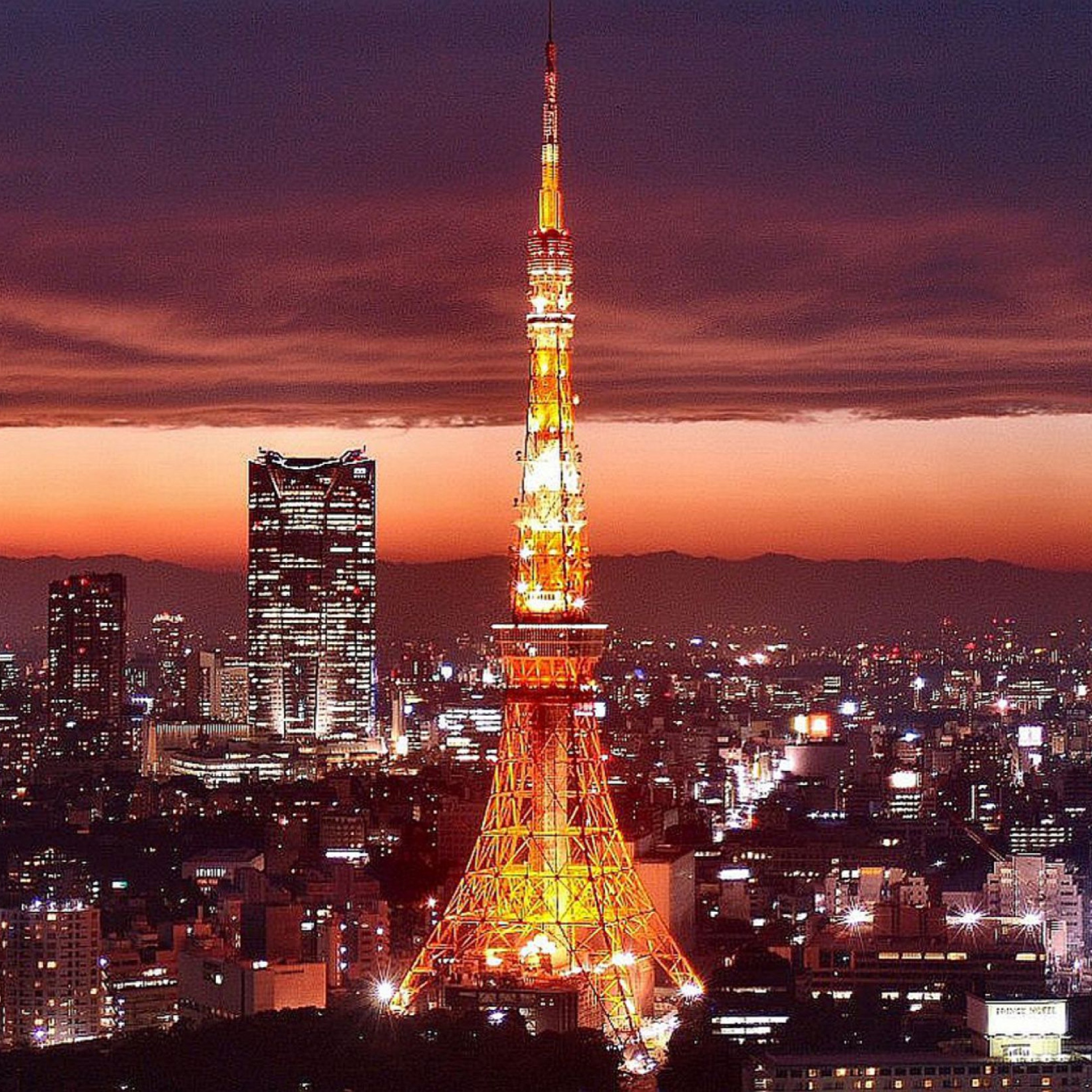 Das Tower Tokyo Wallpaper 2048x2048