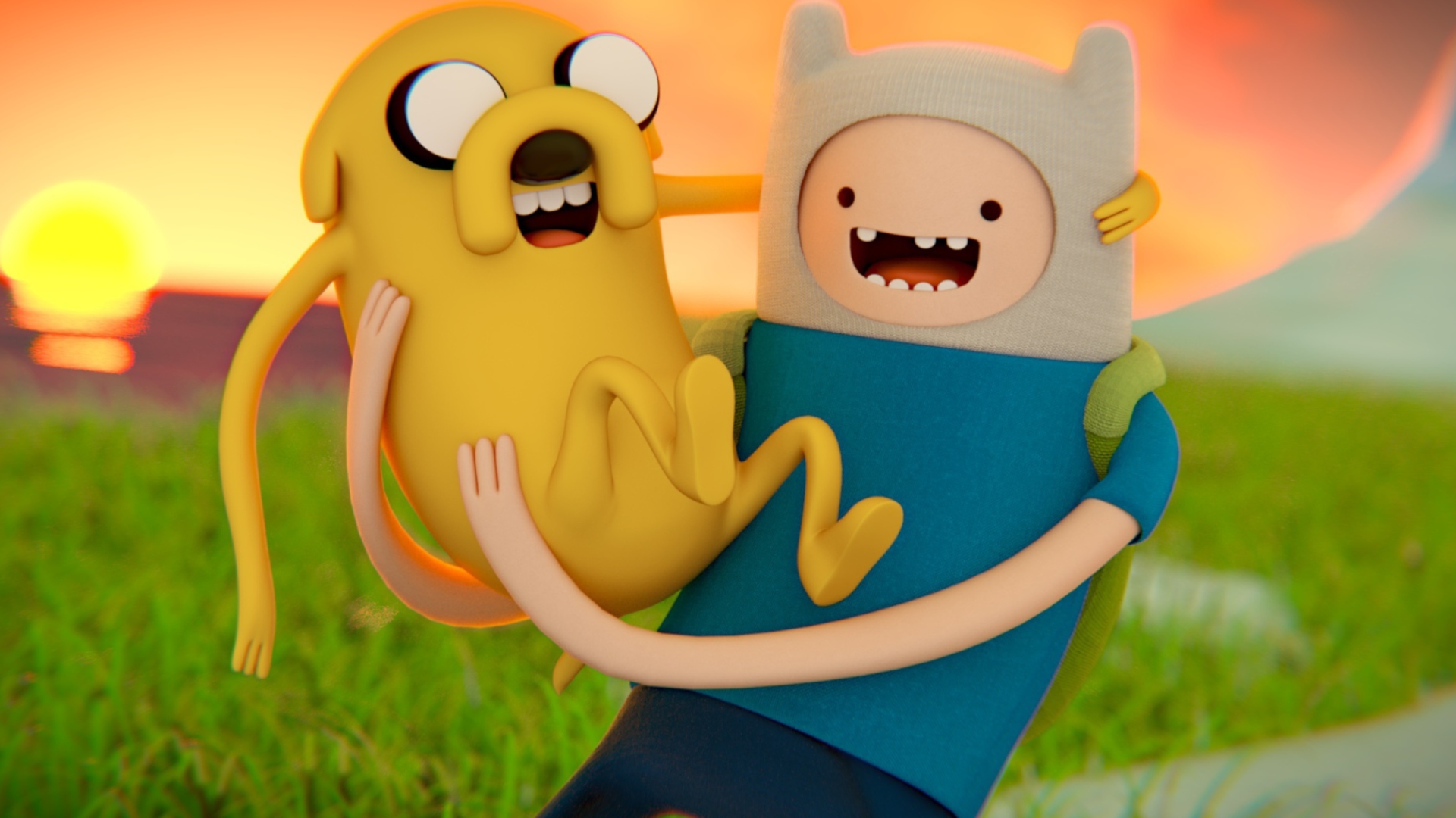 Screenshot №1 pro téma Adventure Time - Finn And Jake 1920x1080