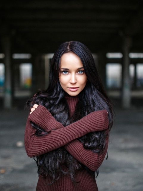 Angelina Petrova Brunette Girl screenshot #1 480x640