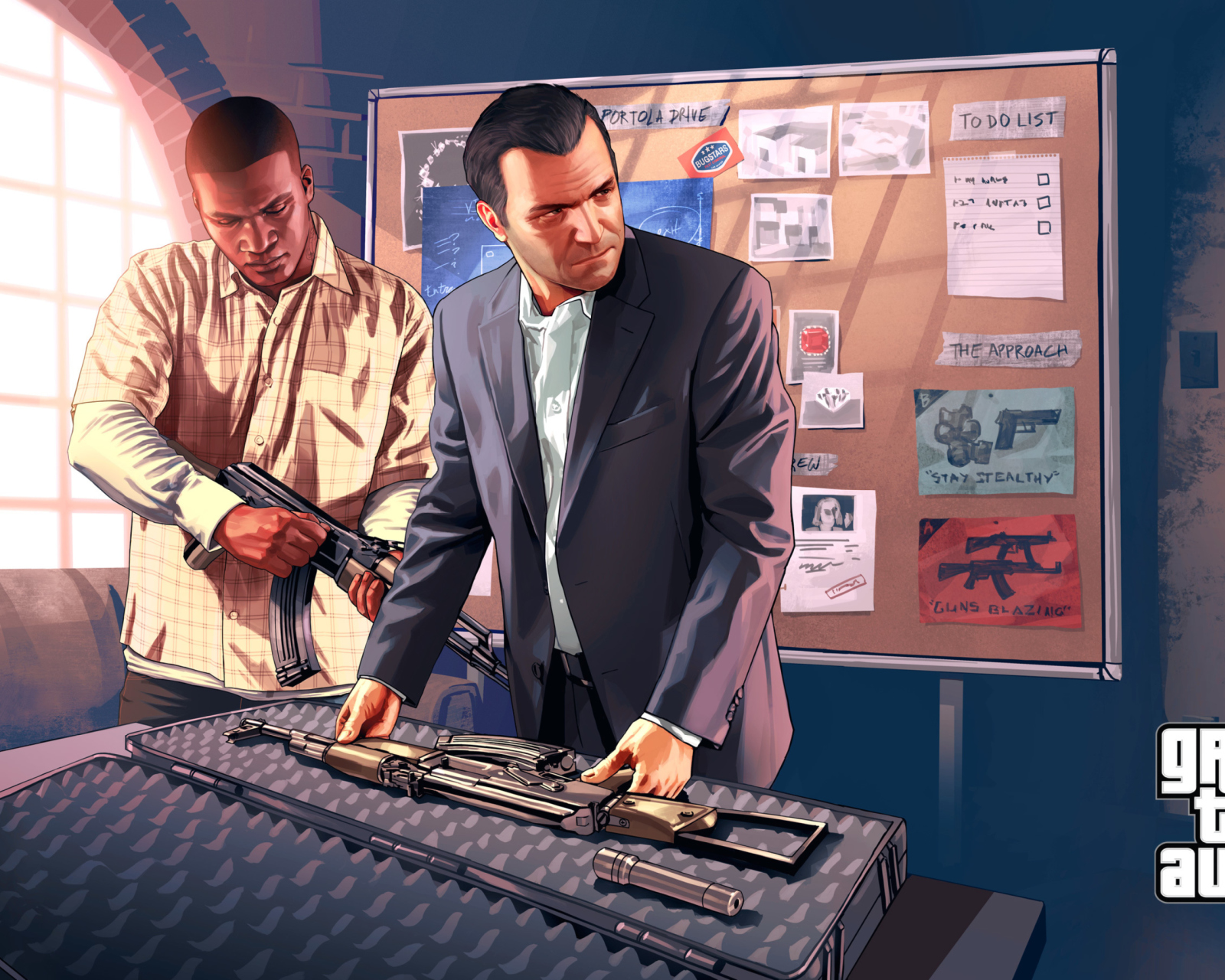 Grand Theft Auto V, Mike Franklin wallpaper 1600x1280