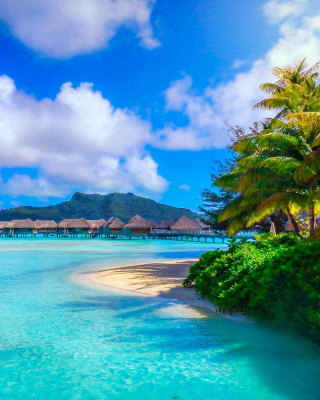 Bora Bora Hd sfondi gratuiti per iPhone 6 Plus